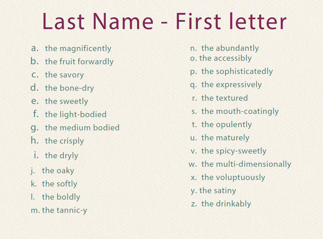 Last Name