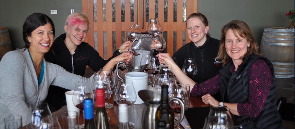 women in wine